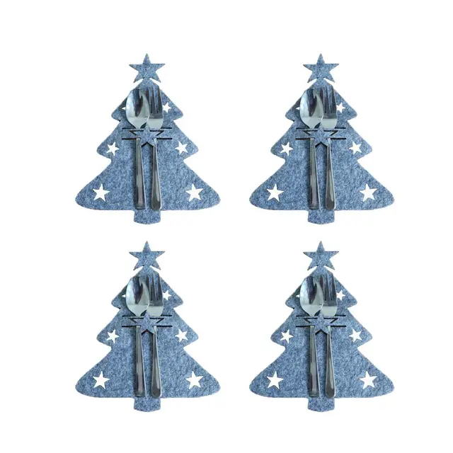 grey christmas tree