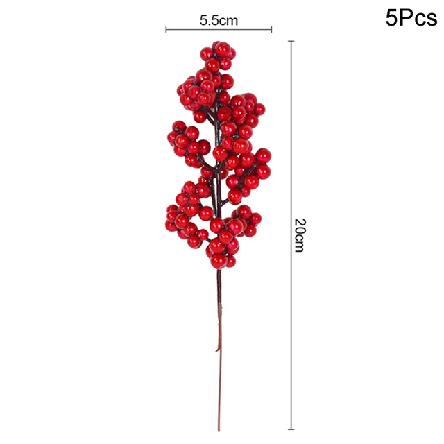 5pcs red berry-200002984