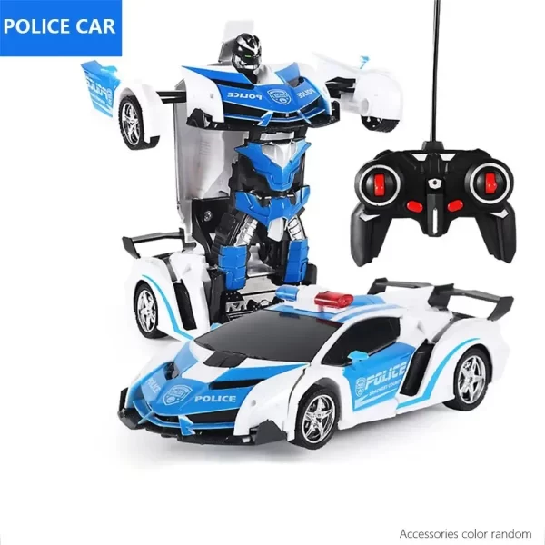 RC Car Transformation Robots Sports Vehicle Model Drift Car Toys Cool Deformation Car Christmas Birthday Gifts for Boys Girls - Image 5