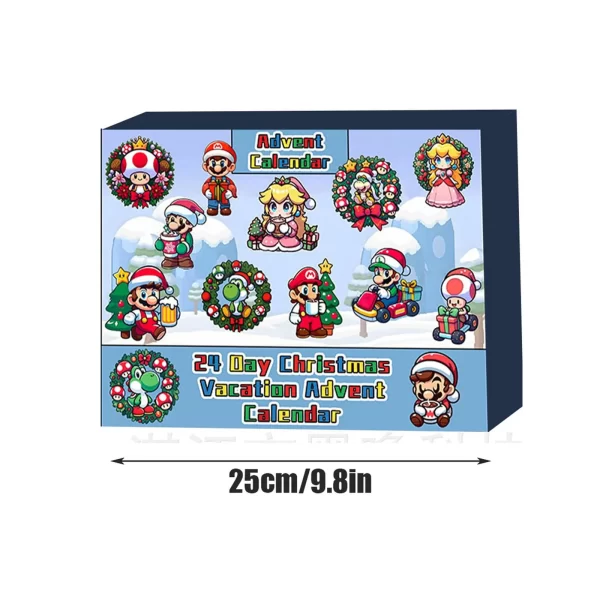 Halloween/Christmas Advent Calendar Contains 24 Gifts, Halloween/Christmas Cute Figures Doll Advent Calendar regalos cumpleaños - Image 3