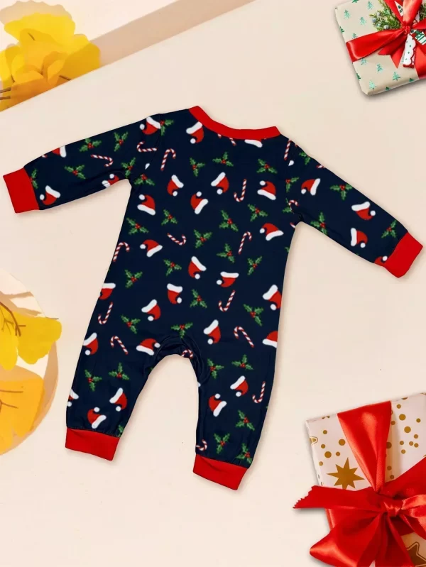 2024 New Merry Christmas Print Pajamas Set Casual Parent-child Matching Clothes Baby Boy Girl Costumes Xmas Gift Family Look Pjs - Image 6