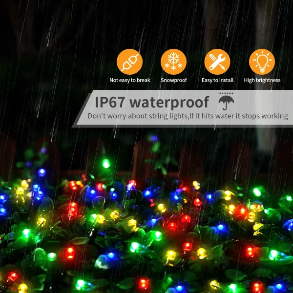 10M-100M Led Light String Street Garland Fairy Light 110V 220V Waterproof Outdoor Garden Party Wedding Christmas Decoration Lamp - Image 3