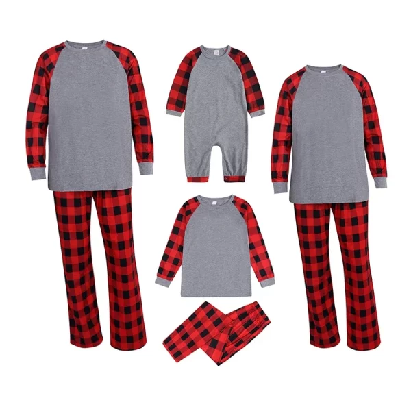 2024 New DIY Add Own Personalized Father Mother Children&Baby Sleepwear Christmas Pajamas Clothes Family Matching Outfits Custom - Image 6