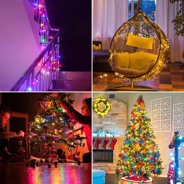 50M 100M 24V LED Christmas Lights Fairy Garland String Light Waterproof For Outdoor Garden Home Holiday New Year Party Decor - Image 6