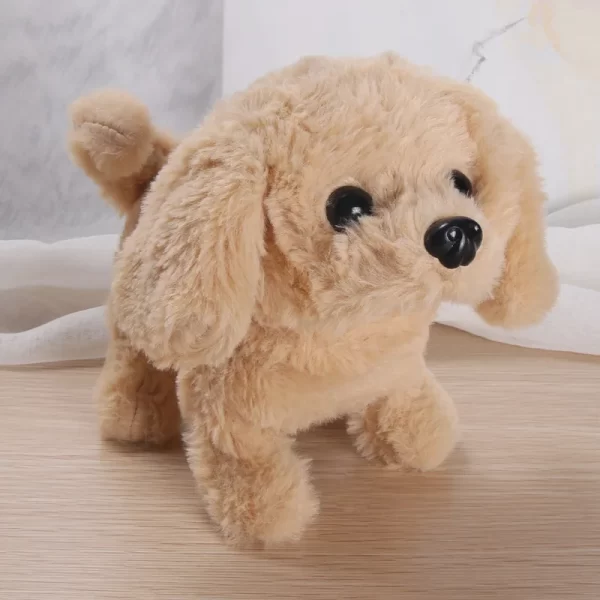 Electric Simulation Dog Plush Toys Interactive 18CM Dog Robot Walking Barking Tail Wagging Toy for Kids Birthday Christmas Gift - Image 4