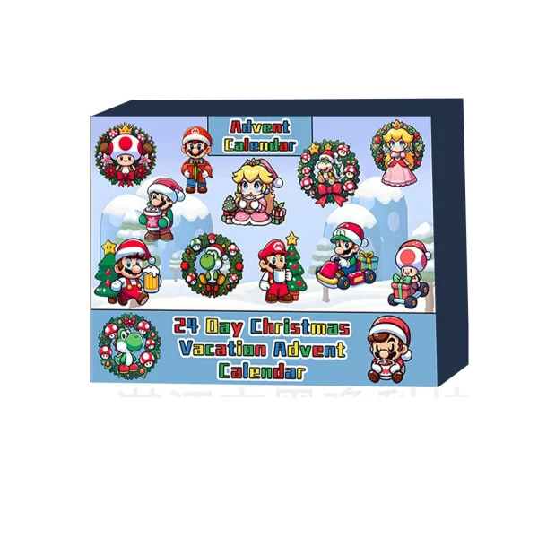 Halloween/Christmas Advent Calendar Contains 24 Gifts, Halloween/Christmas Cute Figures Doll Advent Calendar regalos cumpleaños - Image 2