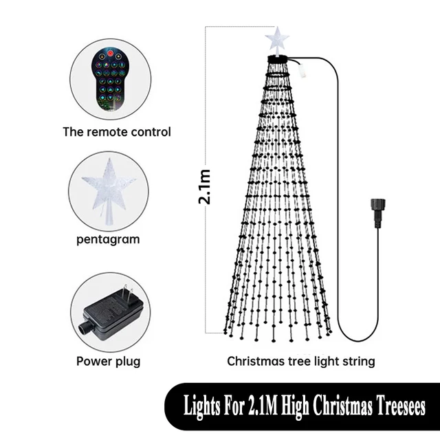 2.1M Christmas Light