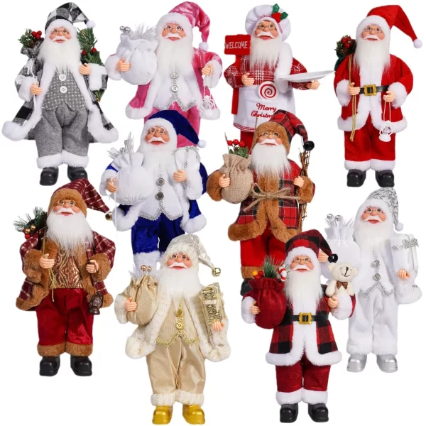 Santa Claus Doll Children Doll Xmas Gift Christmas Tree Decorations 2024 Navidad Home Party Supplies Xmas Ornaments - Image 4