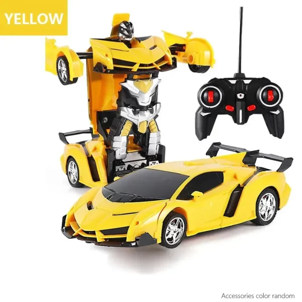 RC Car Transformation Robots Sports Vehicle Model Drift Car Toys Cool Deformation Car Christmas Birthday Gifts for Boys Girls - Image 4